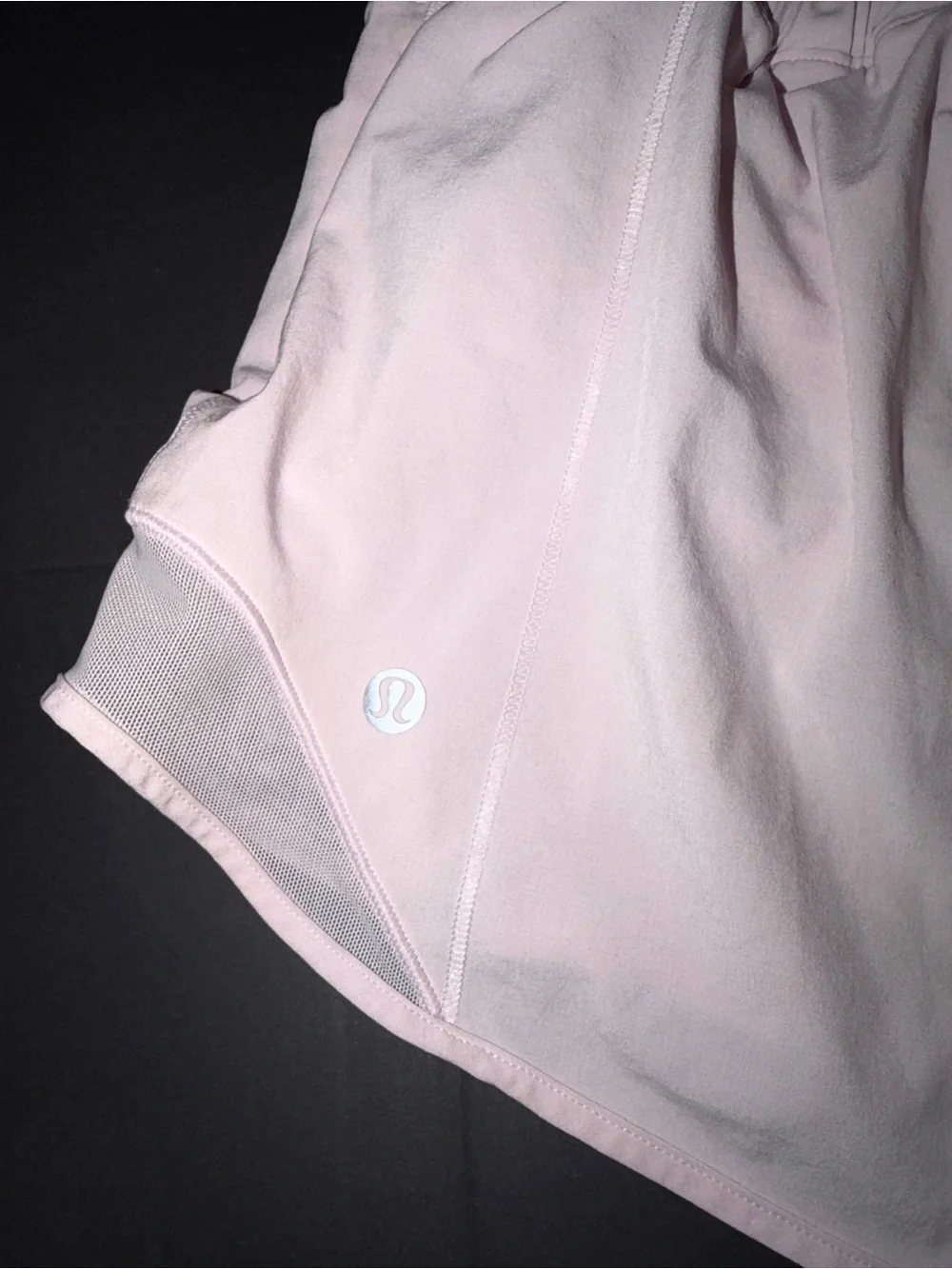 Lululemon Hotty Hot Light Pink Athletic Shorts - Picture 3 of 5